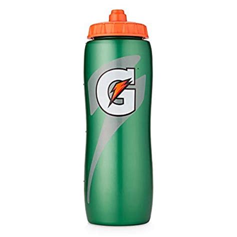  Fill up empty Gatorade bottle with water and drink 3 times